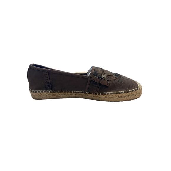 DOLCE & GABBANA Mens Luxury Espadrilles Flats Slip On Denim Logo Size 44/ US 11 main image 10